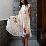 BOTANIC RASA DRESS, IVORY// FLORAL