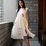 BOTANIC RASA DRESS, IVORY// FLORAL