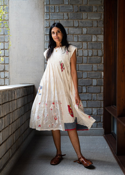 BOTANIC RASA DRESS, IVORY// FLORAL
