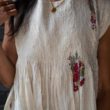 BOTANIC RASA DRESS, IVORY// FLORAL
