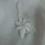 CAMELIA JACKET, CUPRO WHITE EMBROIDERY