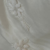 CAMELIA JACKET, CUPRO IVORY EMBROIDERY