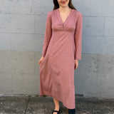 BELLA DRESS, RED CHECK HANDLOOM COTTON
