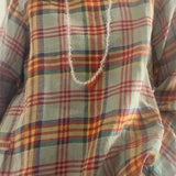 TARTAN SHIRT, RED / BLUE / YELLOW CHECKERED