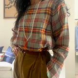 TARTAN SHIRT, RED / BLUE / YELLOW CHECKERED