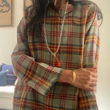 TARTAN SHIRT, RED / BLUE / YELLOW CHECKERED