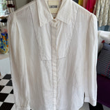 LUCINDA SHIRT // WHITE COTTON POPLIN