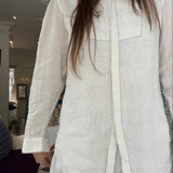 LUCINDA SHIRT // WHITE COTTON POPLIN