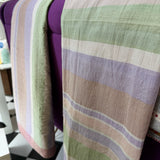 CANNA STRIPE SARONG, MULTICOLOURED COTTON