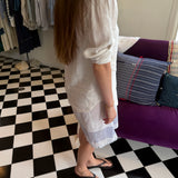 LUCINDA SHIRT // WHITE COTTON POPLIN