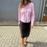 ROSE SHIRT,  PINK COTTON POPLIN