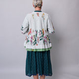 BLOSSOM JACKET, MULTI COLOURED COTTON