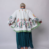 BLOSSOM JACKET, MULTI COLOURED COTTON