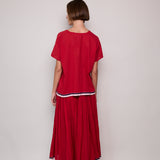 POPPY SHIRT, RED