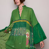 EVERGREEN PANEL DRESS