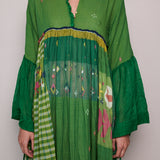 EVERGREEN PANEL DRESS