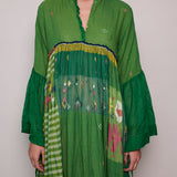 EVERGREEN PANEL DRESS