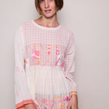 MAGNOLIA DRESS, IVORY JAMDANI