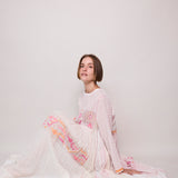 MAGNOLIA DRESS, IVORY JAMDANI