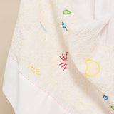 VANA MIDI DRESS, IVORY FLORAL COTTON EMBROIDERY