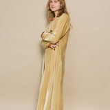 SURYA PANT, GOLD SILK VELVET