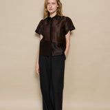 LAYA PANT, BLACK COTTON