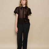 LAYA PANT, BLACK COTTON
