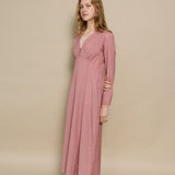 BELLA DRESS, RED CHECK HANDLOOM COTTON