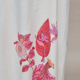 ROMA SLIP DRESS, IVORY// PINK FLORAL BLOCKPRINT