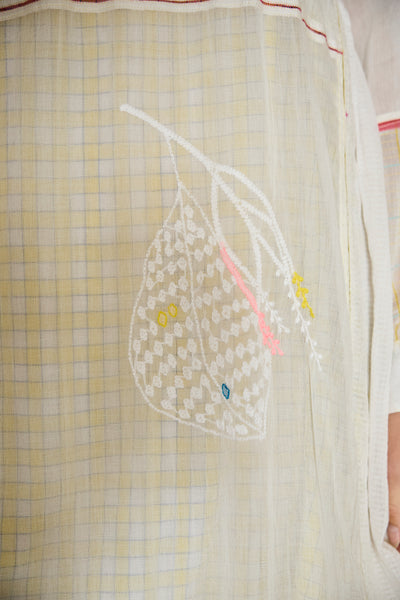 DAFFODIL SLIP DRESS, YELLOW COTTON