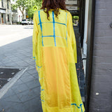 SUN CAFTAN, YELLOW SILK