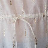 LEAH CAMI, IVORY MUKEISH EMBROIDERY SILK