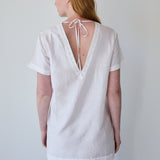 KIRA MINI DRESS, IVORY RAW SILK