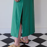 TULSI TUNIC, MINT COTTON HANDLOOM