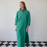TULSI TUNIC, MINT COTTON HANDLOOM