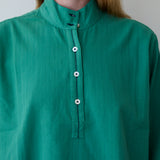TULSI SHIRT, MINT COTTON HANDLOOM