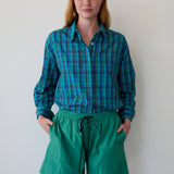 TULSI SHORT, MINT COTTON HANDLOOM UNISEX