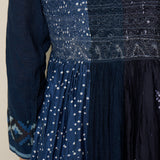 ROYA DRESS, INDIGO // BLUE SILK