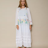 PAKSHI DRESS, IVORY // NEON