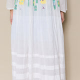 PAKSHI DRESS, IVORY // NEON