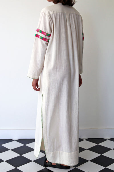 FRIDA TUNIC, HAND EMBROIDERY IVORY COTTON