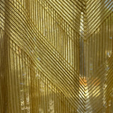 COMET SKIRT, GOLD // IVORY SEQUIN