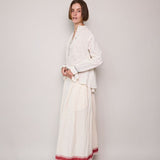 JASMINE SHIRT, IVORY COTTON