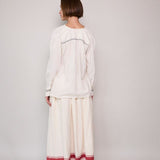 JASMINE SHIRT, IVORY COTTON