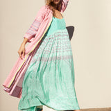 ROSE SHIRT DRESS COTTON, PINK
