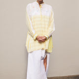 SUNSHINE SHIRT, YELLOW WEAVE