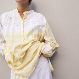 SUNSHINE SHIRT, YELLOW WEAVE