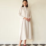 AVERY DRESS COTTON, WHITE