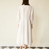 AVERY DRESS COTTON, WHITE