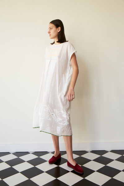 VARSHA CAFTAN, WHITE